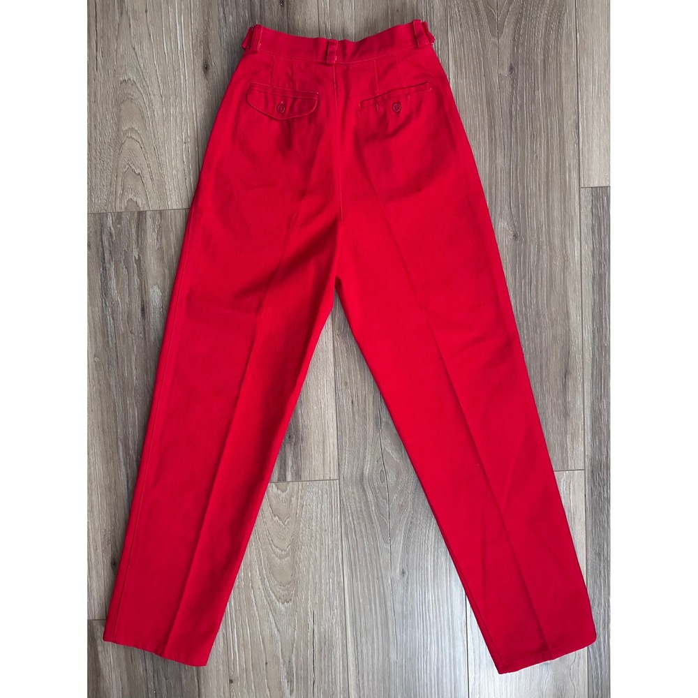 Vintage Esprit Kids Pleated High Waisted Pants Size 10 Cotton Artsy Preppy Funky
